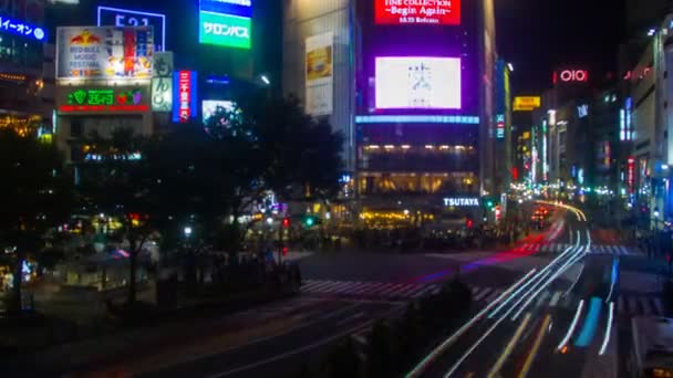 Shibuya Tokio Japón Mayo 2018 Una Ciudad Ubicada Tokio Lapso — Vídeos de Stock