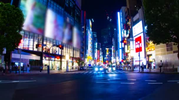 Shibuya Tokio Japón Mayo 2018 Una Ciudad Ubicada Tokio Lapso — Vídeos de Stock