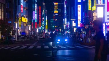 Shibuya, Tokyo/Japonya - 11th Mayıs 2018: Onun Tokyo şehir konum. zaman atlamalı. fotoğraf makinesi: Canon Eos 5d mark4