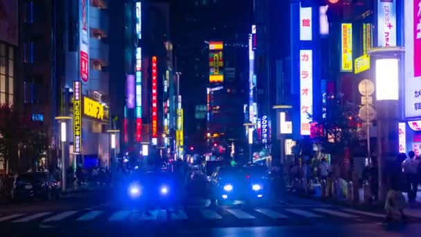 Shibuya Tokio Japonsko Května 2018 Její Umístění Města Tokiu Časová — Stock video