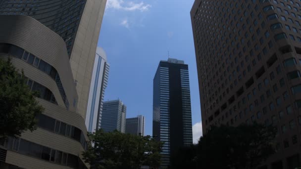 Shinjuku Tokio Japonsko Srpen 2018 Její Umístění Města Tokiu Fotoaparát — Stock video