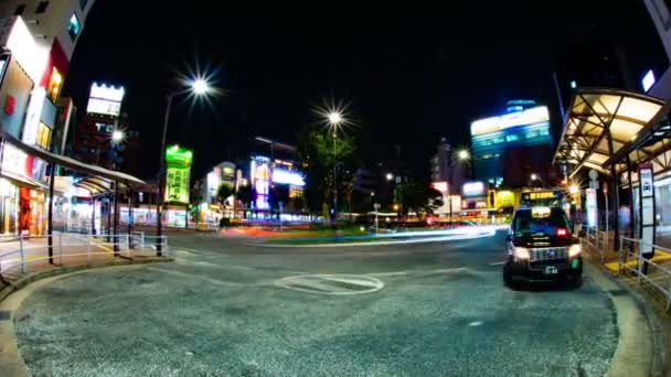 Ogikubo Tokio Augustus 2018 Zijn Een Locatie Tokio Time Lapse — Stockvideo