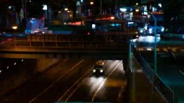 Ogikubo, Tokyo/Japonya - 7th Ağustos 2018: Onun Tokyo şehir konum. zaman atlamalı. fotoğraf makinesi: Canon Eos 5d mark4