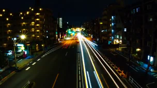 Ogikubo Tokio Augustus 2018 Zijn Een Locatie Tokio Time Lapse — Stockvideo