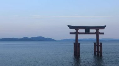 Takashima district, Shiga/Japonya - 7th Ağustos 2018: onun bir yakın, Shiga Japonya'da Japon tapınak. fotoğraf makinesi: Canon Eos 5d mark4