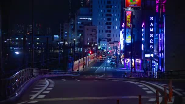 Ikebukuro Tokyo Japan August 2018 Ist Eine Stadt Tokio Zeitraffer — Stockvideo