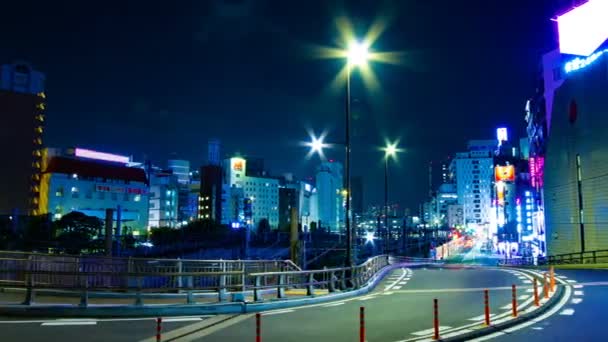 Ikebukuro Tóquio Japão Agosto 2018 Uma Cidade Localizada Tóquio Lapso — Vídeo de Stock