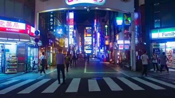 Ikebukuro Tokyo Japan August 18Th 2018 Its City Location Tokyo — стоковое видео