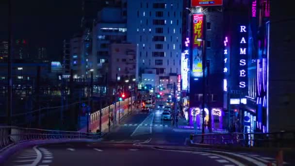 Ikebukuro Tokyo Japan August 2018 Ist Eine Stadt Tokio Zeitraffer — Stockvideo