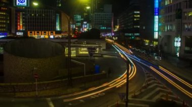 Shinjuku, Tokyo/Japonya - 17th Ekim 2017: Onun Tokyo şehir konum. zaman atlamalı. fotoğraf makinesi: Canon Eos 7d