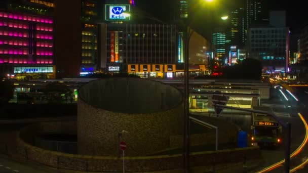 Shinjuku Tóquio Japão Outubro 2017 Uma Cidade Localizada Tóquio Lapso — Vídeo de Stock