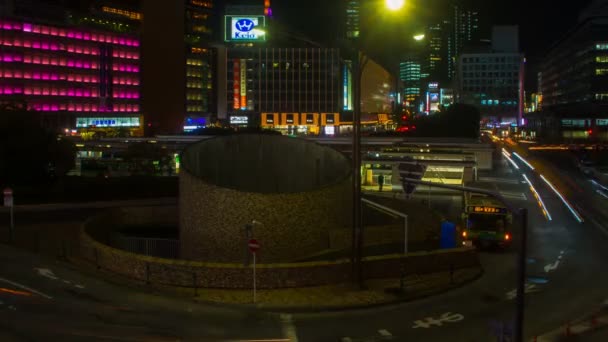 Синдзюку Токіо Японія 2017 Жовтня Його Розташування Міста Токіо Проміжок — стокове відео