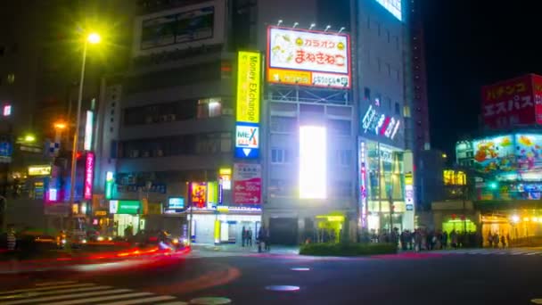 Shinjuku Tokyo Japonya 17Th Ekim 2017 Onun Tokyo Şehir Konum — Stok video