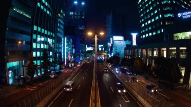 Shibuya, Tokyo/Japonya - 5 Ağustos 2018: Onun Tokyo şehir konum. zaman atlamalı. fotoğraf makinesi: Canon Eos 5d mark4