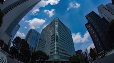 Shinjuku, Tokyo/Japonya - 16 Ağustos 2018: Onun Tokyo şehir konum. zaman atlamalı. fotoğraf makinesi: Canon Eos 5d mark4