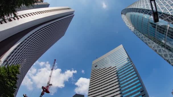 Shinjuku Tokyo Japán Augusztus 2018 Annak Belváros Tokióban Idő Telik — Stock videók