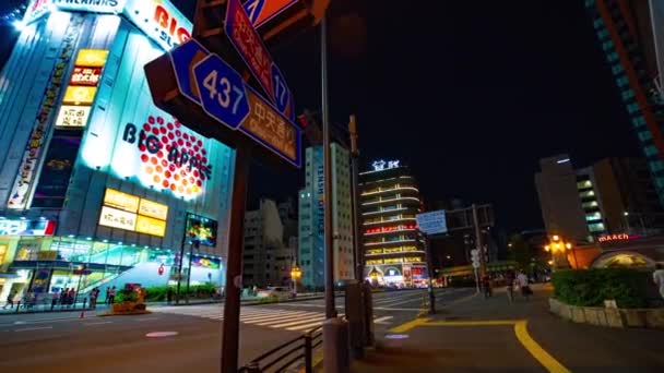Akihabara Tóquio Japão Julho 2018 Uma Cidade Localizada Tóquio Lapso — Vídeo de Stock