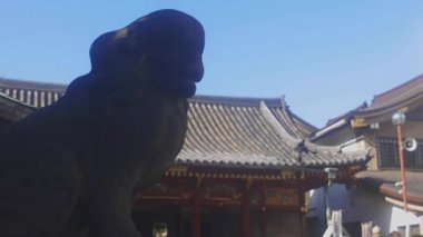 Asakusa, Tokyo/Japonya - 19 Ağustos 2018: Onun 