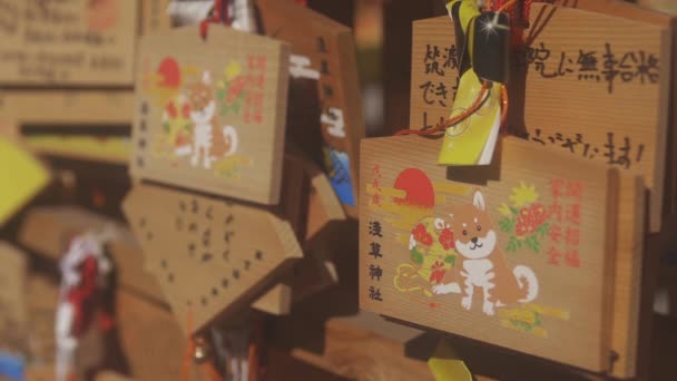 Asakusa Tokyo Japan Juli 2018 Ist Eine Traditionelle Location Tokyo — Stockvideo