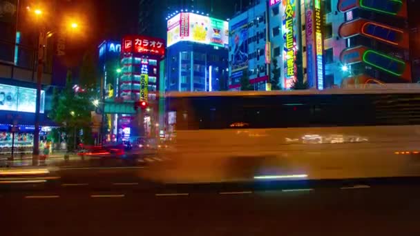 Akihabara Tokyo Japan Juli 2018 Ist Eine Stadtlage Tokyo Zeitraffer — Stockvideo