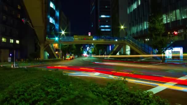 Shibuya Tóquio Japão Julho 2018 Sua Localização Tóquio Lapso Tempo — Vídeo de Stock