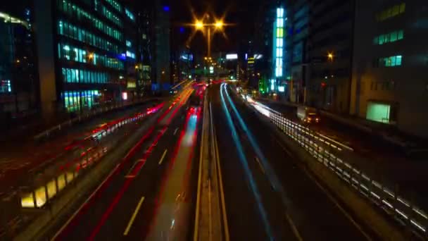 Shibuya Tokio 2018 Lipca Jego Położenie Miasta Tokio Upływ Czasu — Wideo stockowe