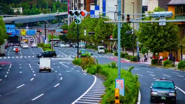 Akasaka Tóquio Japão Agosto 2018 Sua Localização Tóquio Lapso Tempo — Vídeo de Stock