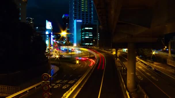 Akasaka Tóquio Japão Agosto 2018 Sua Localização Tóquio Lapso Tempo — Vídeo de Stock