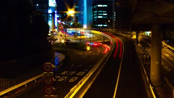 Akasaka Tokio Japonsko Srpna 2018 Její Umístění Města Tokiu Časová — Stock video