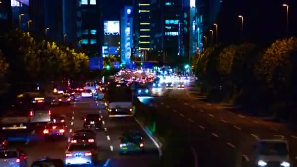 Akasaka Tokyo Japan Augustus 2018 Zijn Een Locatie Tokio Time — Stockvideo