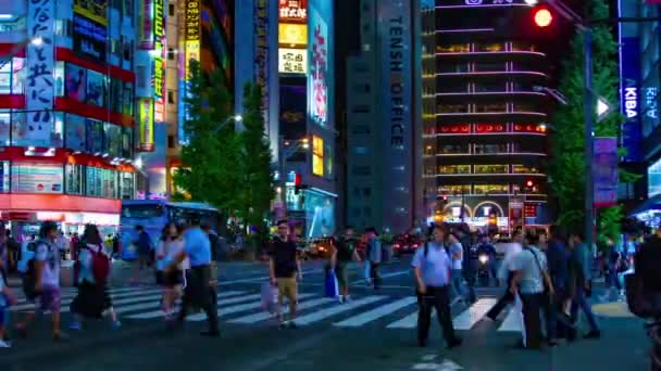 Akihabara Tóquio Japão Agosto 2018 Sua Localização Tóquio Lapso Tempo — Vídeo de Stock