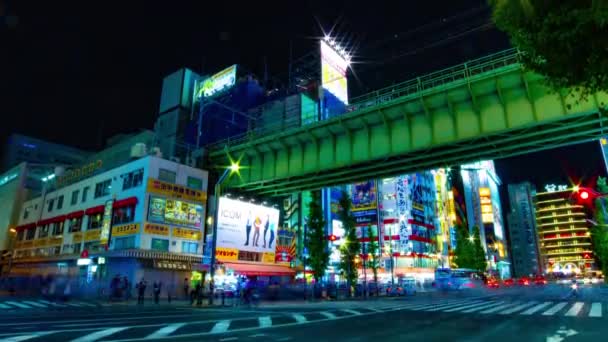 Акихабара Токио Япония Августа 2018 Года Город Расположен Токио Временной — стоковое видео