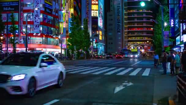 Akihabara Tóquio Japão Agosto 2018 Sua Localização Tóquio Lapso Tempo — Vídeo de Stock