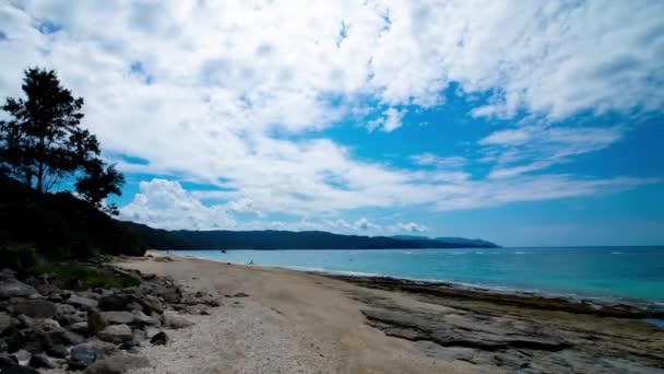 奄美大島 鹿児島 2018 その奄美島鹿児島の自然場所 時間の経過 カメラ キヤノン Eos Mark4 — ストック動画