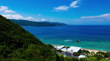 Amami, Kagoshima/Japonya - 22 Eylül 2018: Onun Amami Adası Kagoshima doğa konum. zaman atlamalı. fotoğraf makinesi: Canon Eos 5d mark4