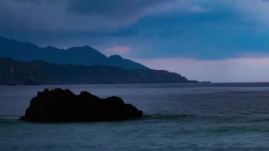 Amami, Kagoshima/Japonya - 22 Eylül 2018: Onun Amami Adası Kagoshima doğa konum. zaman atlamalı. fotoğraf makinesi: Canon Eos 5d mark4