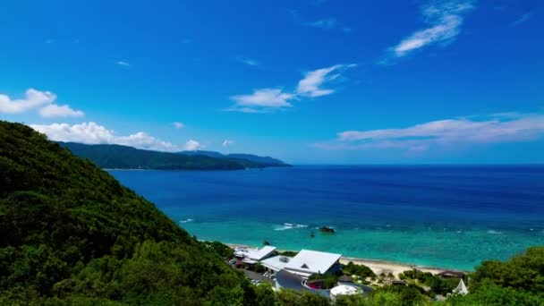 Amami Kagoshima Japón Septiembre 2018 Lugar Natural Isla Amami Kagoshima — Vídeos de Stock