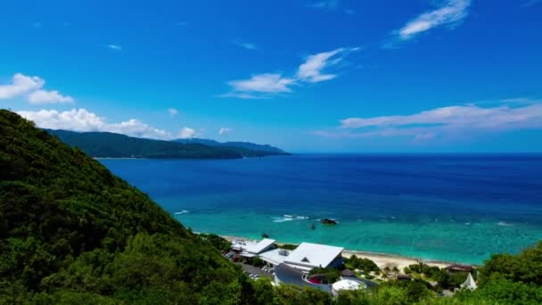 Амамі Kagoshima Японія 2018 Вересня Природа Розташування Амамі Острів Kagoshima — стокове відео