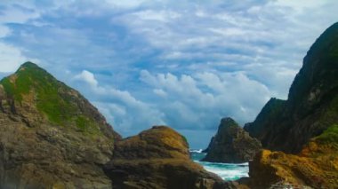 Amami, Kagoshima/Japonya - 22 Eylül 2018: Onun Amami Adası Kagoshima doğa konum. zaman atlamalı. fotoğraf makinesi: Canon Eos 5d mark4