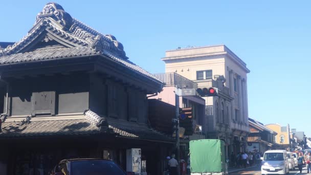 Kawagoe Saitama Japan September 20Th 2018 Its Traditional Location Tokyo — стоковое видео