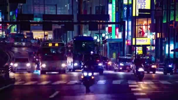 Shinjuku Shinjuku Tokyo Japan 2018 Zijn Locatie Van Een Stad — Stockvideo