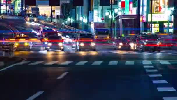 Shinjuku Shinjuku Tóquio Japão 2018 Sua Localização Shinjuku Tóquio Lapso — Vídeo de Stock