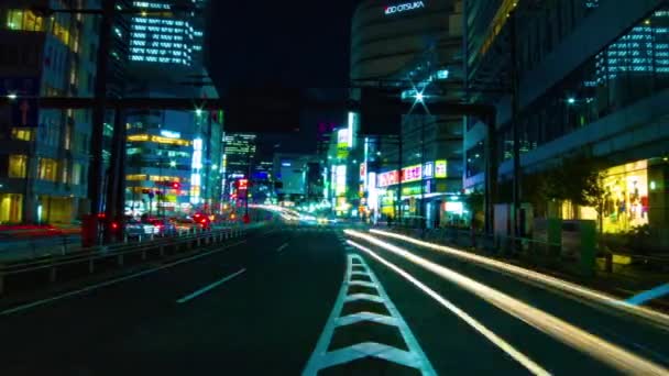 新宿新宿新宿东京 2018 它的城市位置新宿东京 时间推移 Eos 标记4 — 图库视频影像