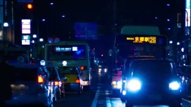 Gece zaman atlamalı Kyoto orta atış geçitte