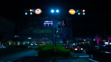 Gece zaman atlamalı Kyoto orta atış geçitte