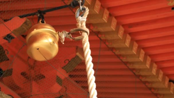 Главный храм в храме Ясака в Киото Хигасияма — стоковое видео