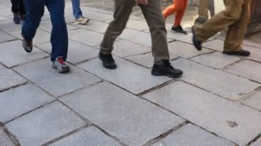 Yasaka tapınak Higashiyama Kyoto yürüyen insanlar