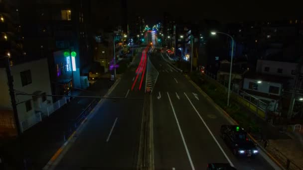 Abandon nocturne dans la rue à Shibuya Tokyo — Video