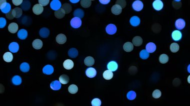 Renkli kamera bokeh defocusecd gece