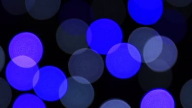 Renkli kamera bokeh defocusecd gece